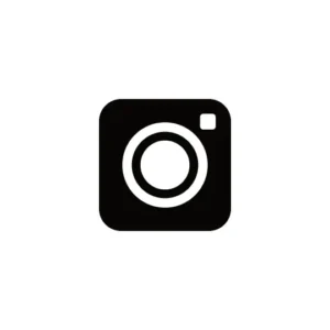 black instagram camera social media logo
