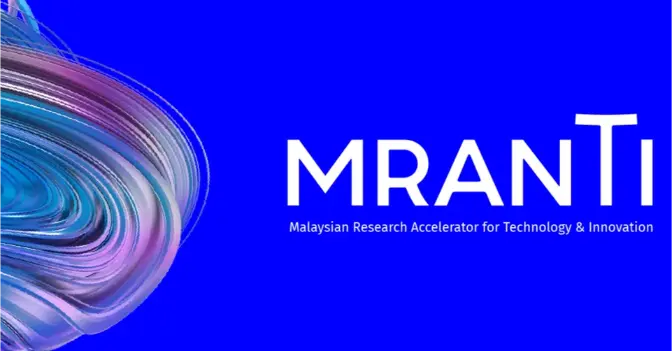 Malaysian Research Accelerator for Technology & Innovation (MRANTI) blue banner